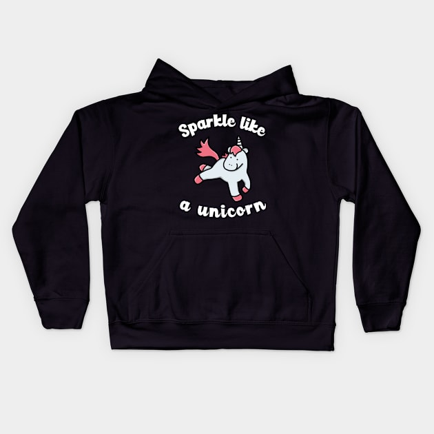 sparkle like a unicorn Kids Hoodie by juinwonderland 41